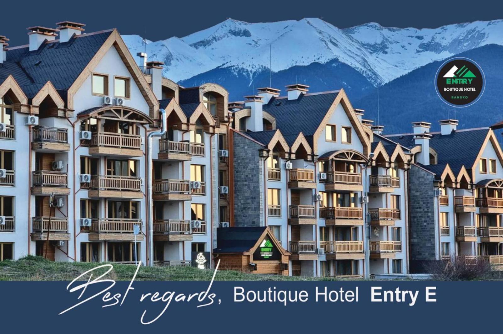 Boutique Hotel Entry E Bansko Exterior photo